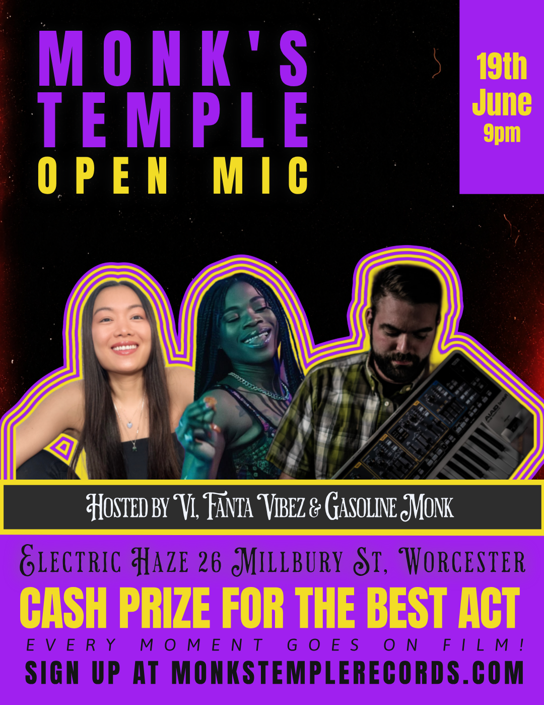 Worcester Open Mic Flyer